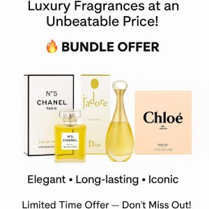 PACK OF 3 TOP SELLING WOMEN PERFUMES AND SPECIAL DISCOUNT FOR 5 DAYS