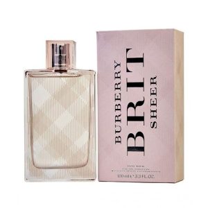 Burberry Brit Sheer Eau De Toilette For Women 100ml